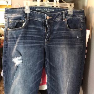 AE kick boot jeans sz 18 long
